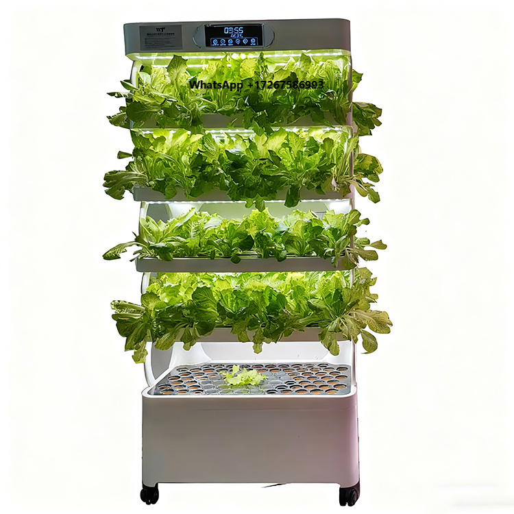 Smart Garden System - Système de tour hydroponique vertical intelligent